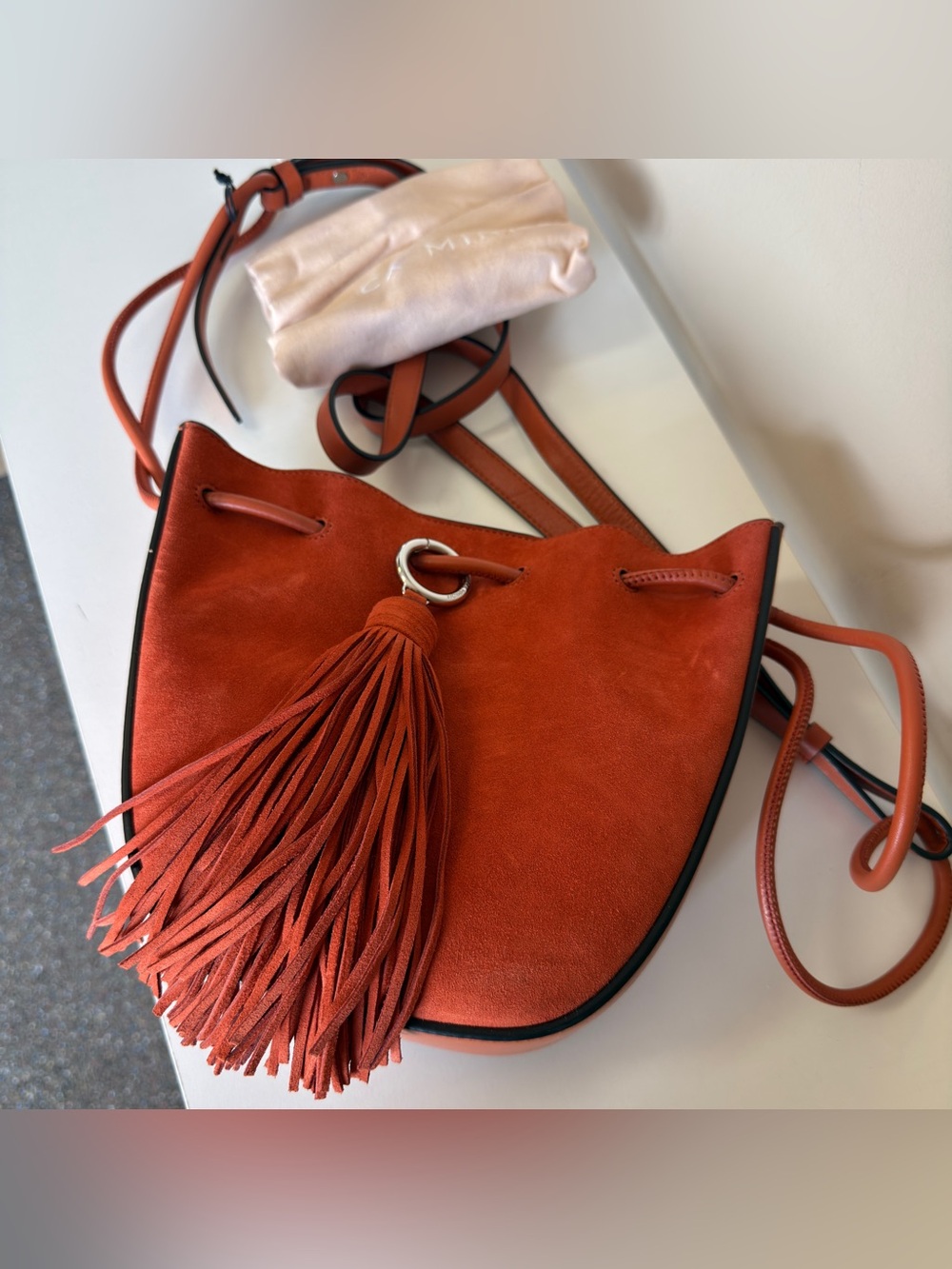 Rebecca Minkoff Suede Tassel Crossbody bag - Picture 3 of 10